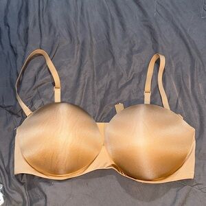 SKIMS ULTIMATE COLLECTION PUSH UP STRAPLESS BRA 'CLAY'